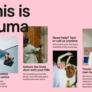 Numa Frankfurt Blau Апарт-отель Франкфурт-на-Майне